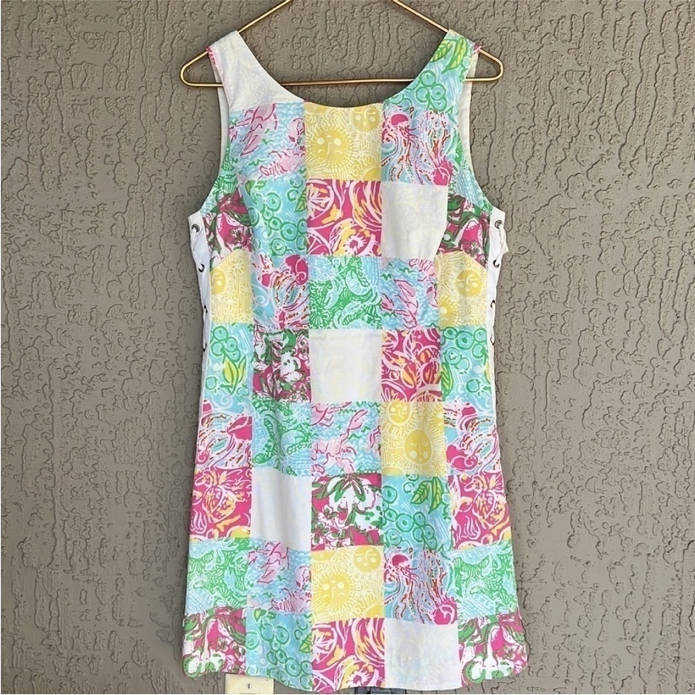 Lilly Pulitzer Multi State Patch Patchwork Print … - image 2